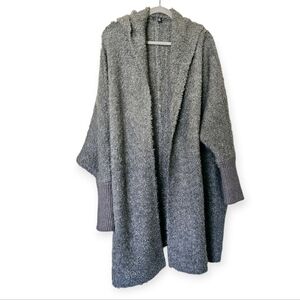 Steven Madden Delsey Grey Boucle Sweater Coat Size XS